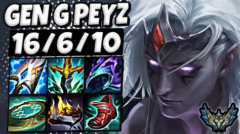 Varus Vs Jinx Adc Gen G Peyz Korea Challenger Patch Youtube