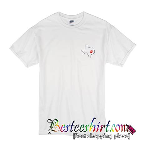 Texas Outline Map T-Shirt