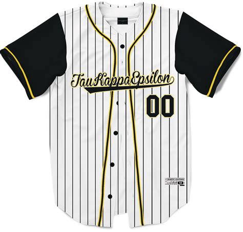 Tau Kappa Epsilon House Baseball Jersey Kinetic Society Llc