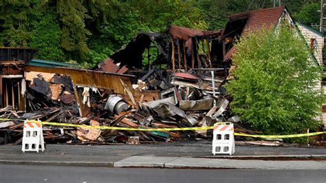 Olympia Area Fire Crews Fight Blaze At Former Restaurant The Olympian