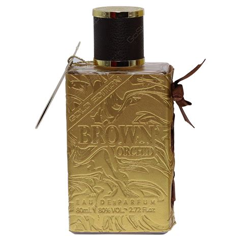 Brown Orchid Gold Edition For Men Eau De Parfum 80ml Buy Online