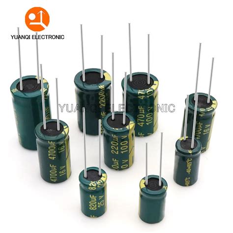 High Frequency Electrolytic Capacitor 6 3v 10v 16v 25v 35v 50v 400v