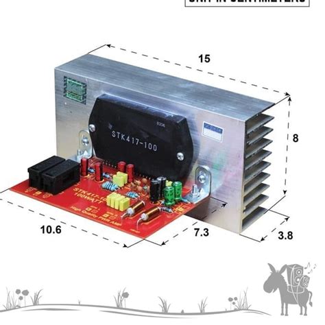 Jual Paket Meriah Kit Amplifier Stk Stk W Sanyo Ampli Power