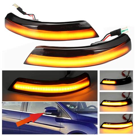 Cheap Pcs Flowing Turn Signal Light Led Side Wing Rearview Mirror