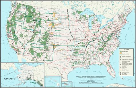 Printable Us Map Of National Parks - Printable US Maps