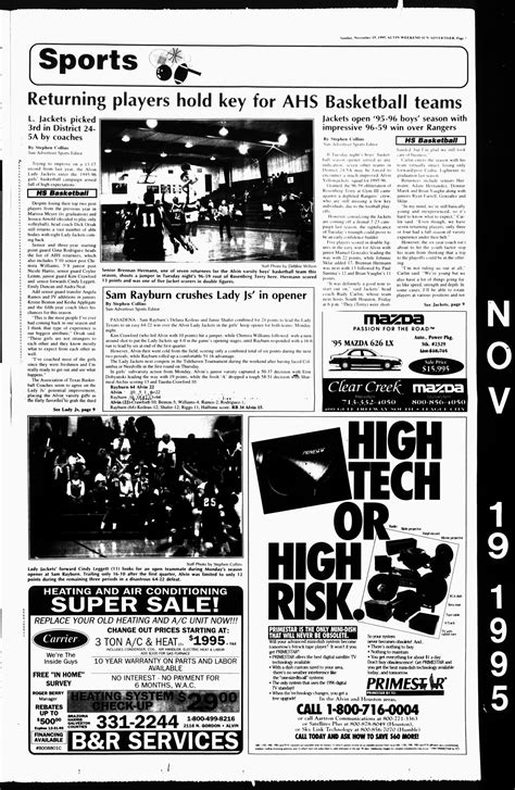 Alvin Sun-Advertiser (Alvin, Tex.), Vol. 105, No. 134, Ed. 1 Sunday