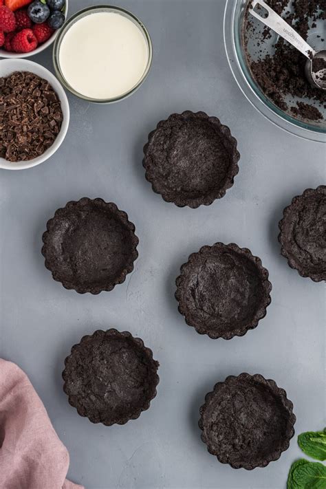 Mini Chocolate Tart Recipe Kitchen Fun With My Sons