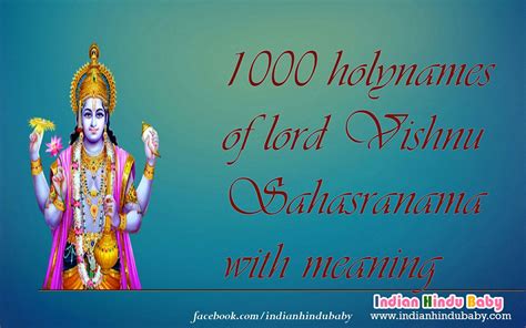 Do You Know The Various Names Of Lord Vishnu Here Is The List