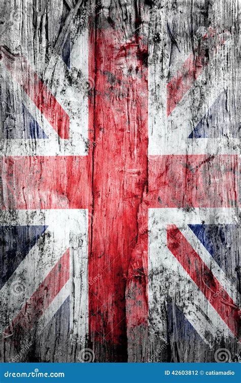 British Flag Grunge Texture Stock Photo Image Of Style Rough 42603812