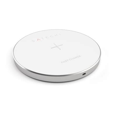 Беспроводное зарядное устройство Satechi Wireless Charging Pad, Silver ...