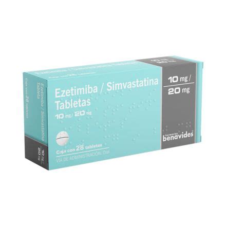 Almus Ezetimiba Simvasta 10 20 Mg 28 Tabs