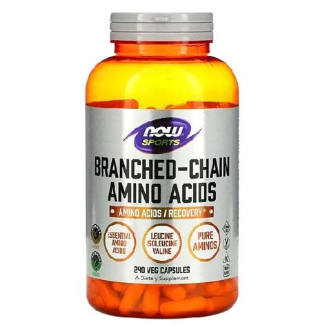 NOW Foods Sports Branched Chain Amino Acids 240 Capsules Online