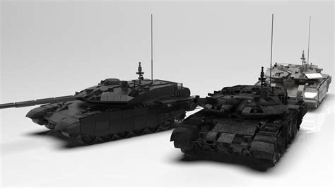 ArtStation - T-90MS | Game Assets