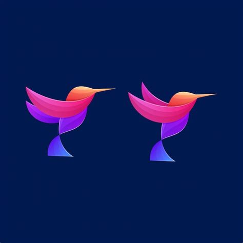 Premium Vector | Colorful bird icon