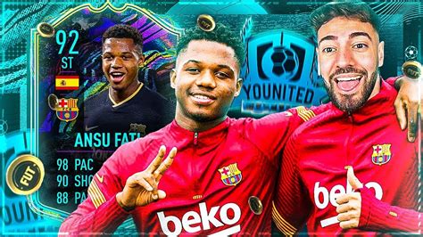 FIFA 21 YOUnited Future ANSU FATI Future Stars 1 KRANKER START Ins