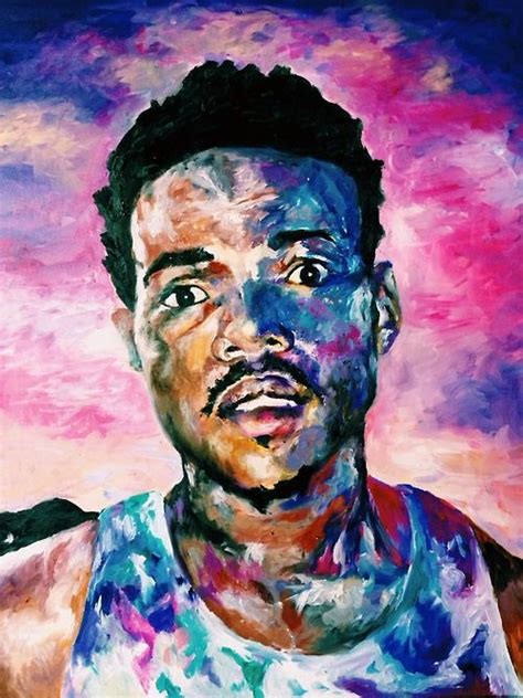 Chance The Rapper Chance The Rapper Art Art Rapper Art