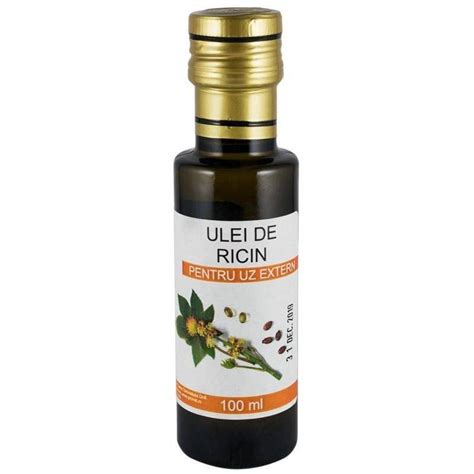 Ulei De Ricin Pentru Uz Extern 100ml Pronat Minuneanaturii Ro