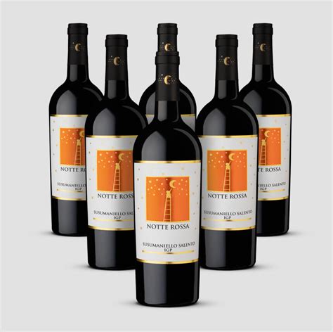 Acquista Vino Susumaniello Salento IGP - Box 6 Bottiglie | Notte Rossa