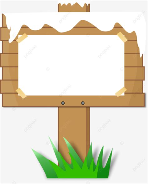 Snow Board Snow Information Wooden Board Wooden Info Board PNG