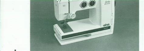 Elnita Sewing Machine Manual Elna Elnita Ef1 Instruction Book Manual