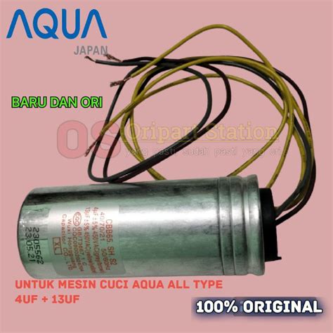 Jual Kapasitor Mesin Cuci Aqua Tabung Original Shopee Indonesia