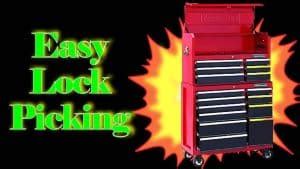 How To Pick A Craftsman Toolbox Lock Homey Gears