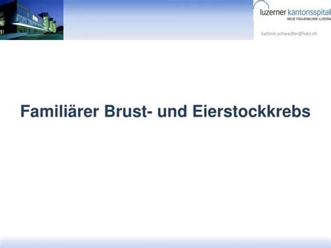 Ppt Famili Rer Brust Und Eierstockkrebs Powerpoint Presentation