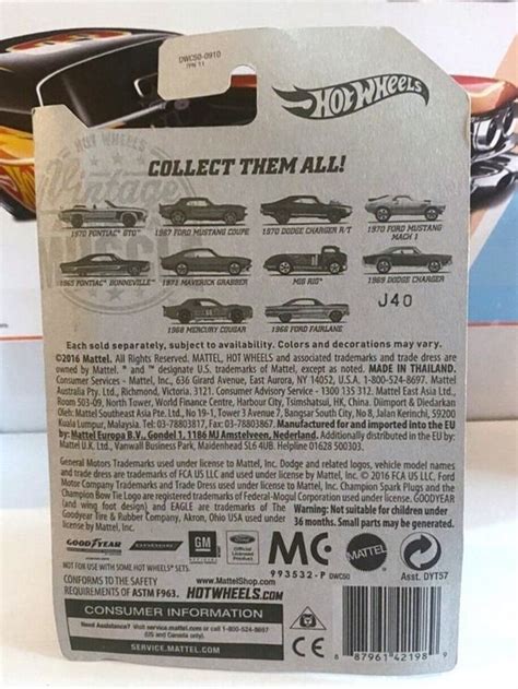 Mercury Cougar Hot Wheels Walmart Neu Gem Ss Beschreibung In Schwerzenbach F R Chf