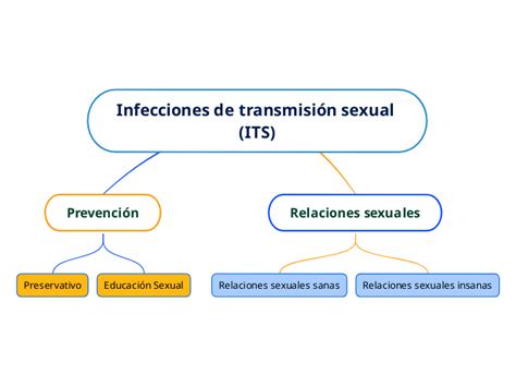 Infecciones De Transmisión Sexual Its Mind Map