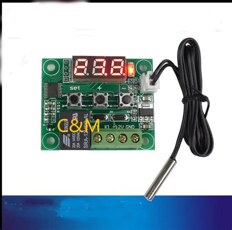 1pcslot Xh W1209 Digital Display Temperature Controller High Precision