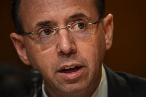 At Courthouse Overseeing Trump Russia Probe Dojs Rosenstein Extols