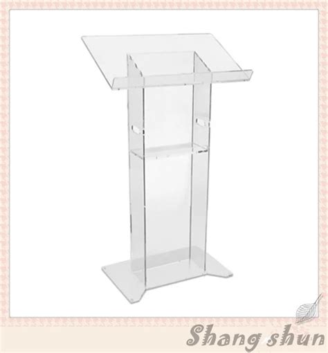 Free Shipping Modern Acrylic Pulpit , Acrylic Pulpit, Stylish 2016 ...