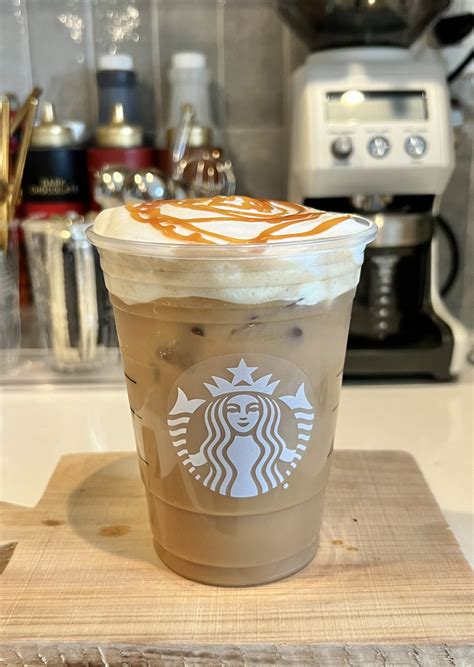 Easy & Delicious Starbucks Caramel Macchiato with Vanilla Cold Foam ...