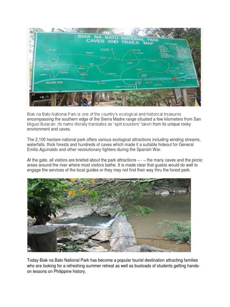 PDF Biak Na Bato National Park DOKUMEN TIPS