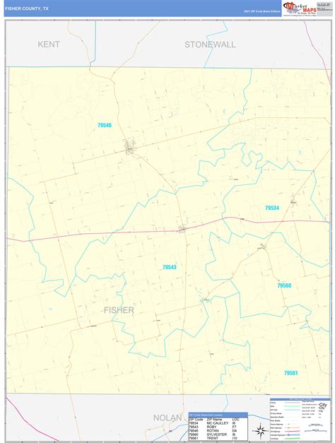 Fisher County Map Map Of Fisher County Texas | Images and Photos finder