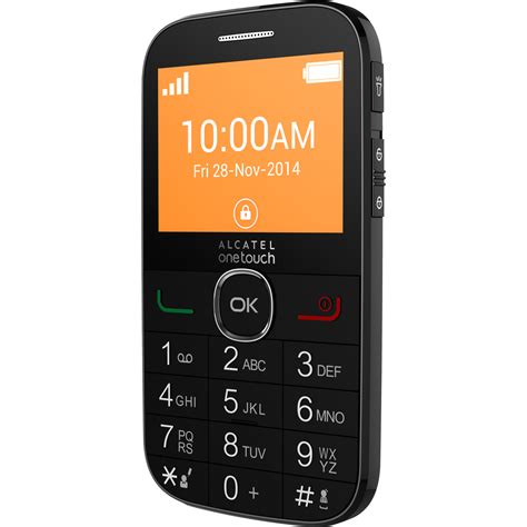 Mobilní telefon Alcatel OneTouch 2004C Black | Teshop.cz