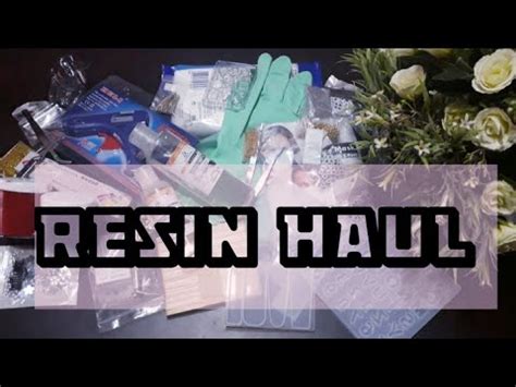 Resin Haul Resin Art For Beginners My First Resin Craft Haul