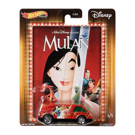 Hot Wheels Pop Culture Disney Classic 2020 Mix 2 Vehicles Case