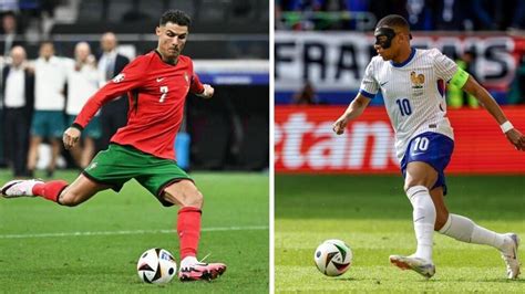 Mbappé and Ronaldo set to face off as France meets Portugal in Euro 2024 quarterfinals