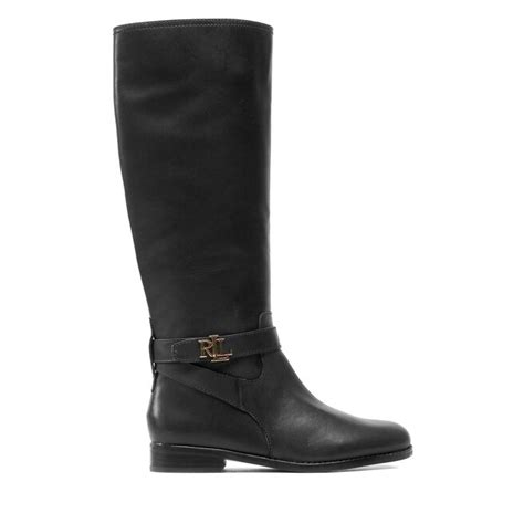 Klassische Stiefel Lauren Ralph Lauren Brittaney 802876148001 Schwarz