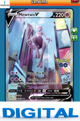 Mewtwo V Alt Art Munimoro Gob Pe