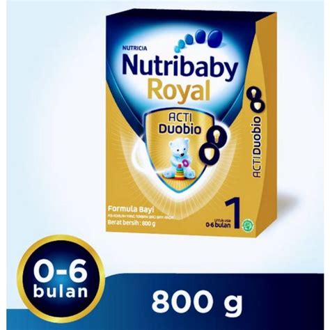 Jual Nutribaby Royal 1 Formula Susu Bayi 800 Gr Shopee Indonesia