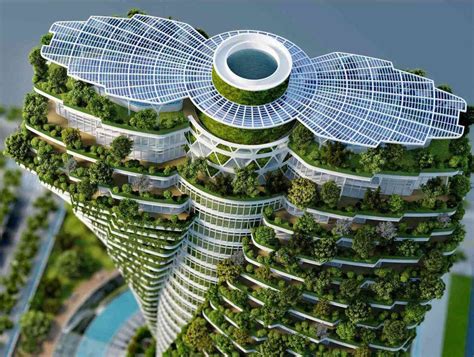 Gallery Of Vincent Callebaut Architectures Double Helix Eco Tower