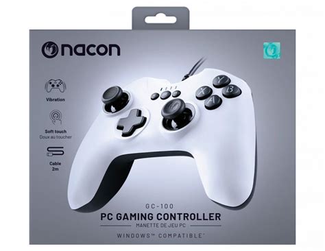 GAMEPAD NACON GC-100 BLANCO - PC - PCBox