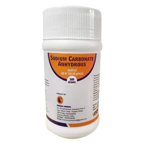 Sodium Carbonate Anhydrous Powder At Rs 550 Kg Sodium Carbonate In