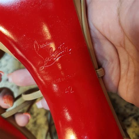 Christian Louboutin Shoes New Christian Louboutin Choca In Nude Size 42 With 5mm Heels