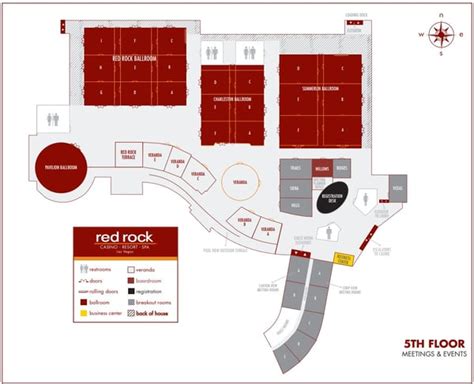 Red Rock Resort Map - Chicky Blondelle