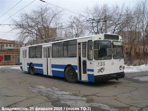 Владивосток, ЗиУ-682Г [Г00] № 238 — Фото — Городской электротранспорт