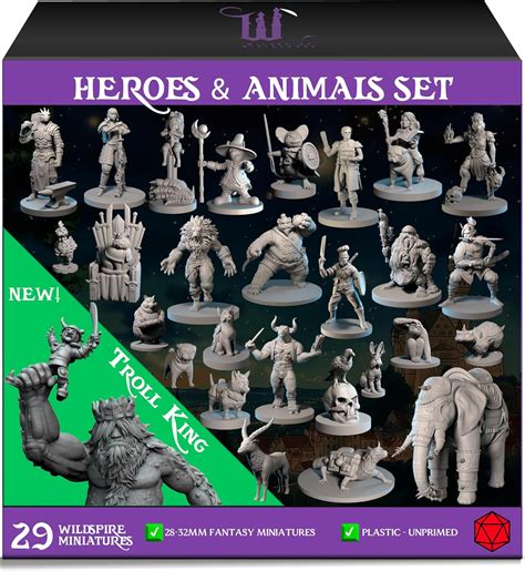 DND Miniatures 28mm Bulk Pack - Wildspire Hero, Morocco | Ubuy