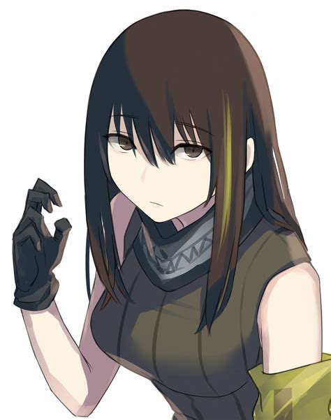 Hình nền Anime cô gái Girls Frontline m a girls frontline tóc dài Brunette Tác phẩm nghệ